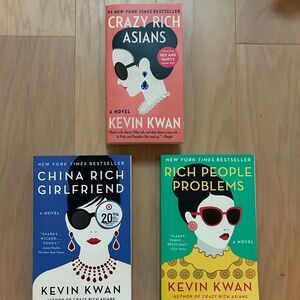 Crazy Rich Asians Trilogy by Kevin Kwan